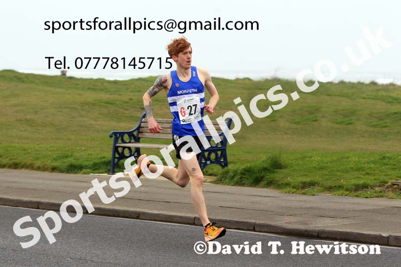 Senior mens 12 Stage 2023 Northern Mens 12 stage and Womens 6 Stage Relays and Young Athletes, Redcar. Photo: David T. Hewitson/Sports for All Pics